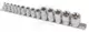 Dugókulcs - crowafej készlet 1/2"-3/8"-1/4" belső torx 14 db-os E4 - E24