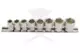 Dugókulcs - crowafej készlet 3/8" 6 lapú COLOS AF 8 db-os 3/8"- 13/16"
