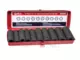 Légkulcsfej készlet 1/2" 10 db 7/16"-1" COLOS hosszú Genius