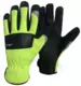 Kesztyű - munkakesztyű - műbőr erősített FLUO 11/XXL