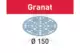 Csiszolópapír, tépőzáras 150 mm STF D150/48 P120 GR/100 Granat 100 db