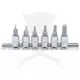 Rátűzőkulcs - crowa+bit készlet 1/4" imbusz 1.5-6 mm 6 db-os BGS