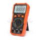 Multiméter, digitális DC 600V / AC 600V + Hőmérő és Elem teszter