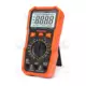 Multiméter, digitális DC 600V / AC 600V + Hőmérő és Elem teszter