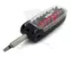 Bit készlet 17 db-os vegyes + 1/4" adapter CroCo markolat dobozban