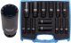 Dugókulcs - crowafej készlet 1/2" Gear Lock - Alldrive 14 db-os 10-32 mm