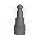 Rátűzőkulcs - crowa+bit 3/8" imbusz H7 mm gömbvégű