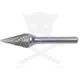 Turbómaró  9.5 mm hegyes, acélhoz