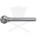Turbómaró 12.7 mm gömb, acélhoz