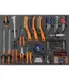 Szerszámkészlet, tálcás 120 db-os - USA SERIES - SP Tools
