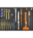 Szerszámkészlet, tálcás 19 db-os - SP Tools