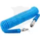 Levegőcső spirál  6 m kék - szerelt 12 mm x 8 mm
