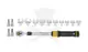 Nyomatékkulcs  12-60 Nm 3/8" Micro Click MC 60 készlet - Proxxon