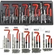 Menetjavító készlet 131 db-os: M5-M6-M8-M10-M12 - WINMAX