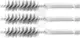 Motor-hengerfej furat tisztító kefe 1/4" - 14 mm 3db/cs - BGS