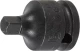 Légkulcs átalakító adapter 3/8" - 1/4" szűkítő - BGS
