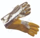 Kesztyű hegesztő, hő-lángálló - aluminizált marhabőr+kevlar "10.5"- (50WEGK1410)