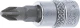 Rátűzőkulcs - crowa+bit 1/4" kereszt PZ1