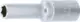 Dugókulcs - crowafej 3/8" 6 lap hosszú  8 mm BGS