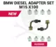 Nyomásteszter PressureDiag-hoz Adapter: BMW diesel adapter klt M15x100
