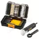 Bit készlet 33 db-os + 1/4" sarokcsavarozó adapter McLaren - Dewalt