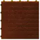 Műhelypadló - SwissDeck CoinDeck 33,3 x 33,3 cm - Chocolate Brown