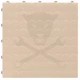 Műhelypadló - SwissDeck CoinDeck 33,3 x 33,3 cm - Ivory /Elefántcsont/