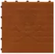 Műhelypadló - SwissDeck CoinDeck 33,3 x 33,3 cm - Terracotta