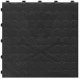 Műhelypadló - SwissDeck CoinDeck 33,3 x 33,3 cm - Jet Black