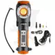 Kompresszor akkus 12V 2Ah 10bar + 4db fej + lámpa + szivargy. adapter -