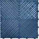 Műhelypadló - SwissDeck RibDeck Classic 33x33cm Island Blue RAL5019