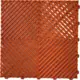 Műhelypadló - SwissDeck RibDeck Classic 33x33cm Tropical Orange RAL2009