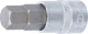 Rátűzőkulcs - crowa+bit 1/2" imbusz 11/16" x 70 mm - BGS