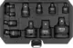 Adapter készlet 1/4"-3/8"-1/2"-3/4"-1"  11 db-os készlet- gépi - Yato