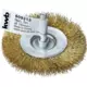 Drótkorong csapos körkefe  75 mm-es RÉZ szálak  75x6x0,2mm