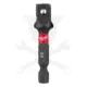 Adapter 1/4"-3/8" hatlap-négylap - Milwaukee