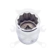 Dugókulcs - crowafej 1/2" 12 szög normál 34 mm Genius