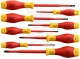 Csavarhúzó készlet szigetelt VDE 1000V  8 db-os készlet PH + SL - SP Tools