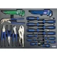 Tálcás SP Tools "M" Fogó + csavarhúzó készlet 35 db-os