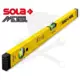 Vízmérték 1500 mm alumínium, sárga, SM Profi - SOLA