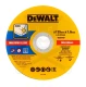 Vágókorong 125 x 1.0 x 22,23 mm INOX 80m/s - Dewalt -