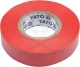 Szigetelőszalag 20m piros 0.13x15 mm - Yato