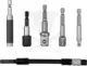 Adapter készlet 1/4"-3/8"-1/2"-1/4"  6 db-os készlet - Yato